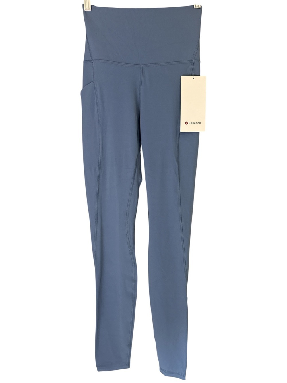 NWT Lululemon Align HR Pant w/Pockets 28” Size 4 Washed Denim - Picture 6 of 10